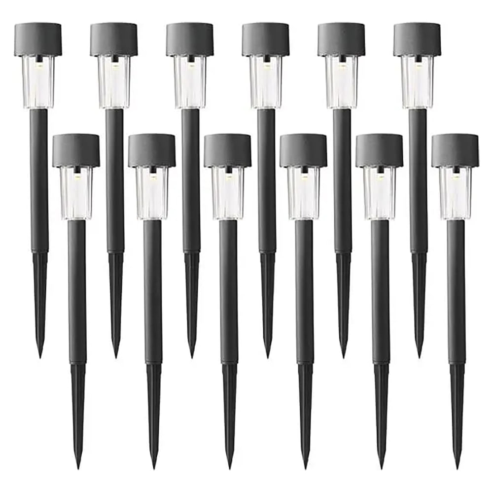 Set de Lámparas Mainstays solares para jardín - 12 Pzas