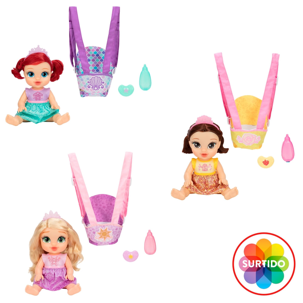 Princesas Disney Princess y porta bebés surtido