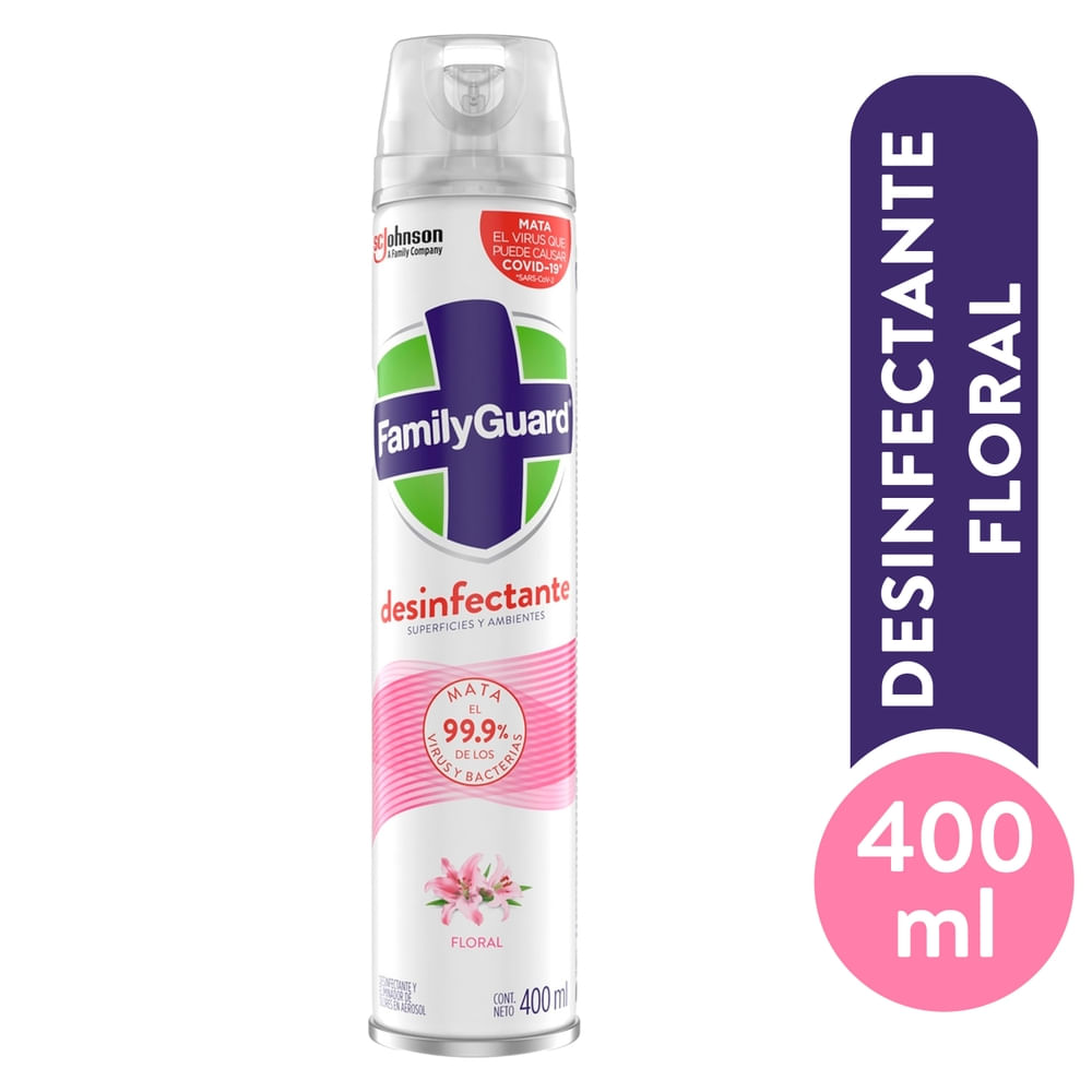 Desinfectante Floral Family Guard Aerosol
