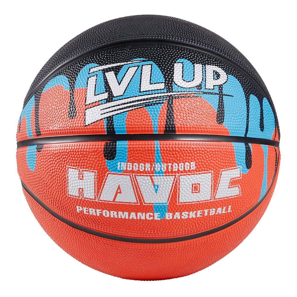 Balon De Baloncesto Havoc Rojo Negro