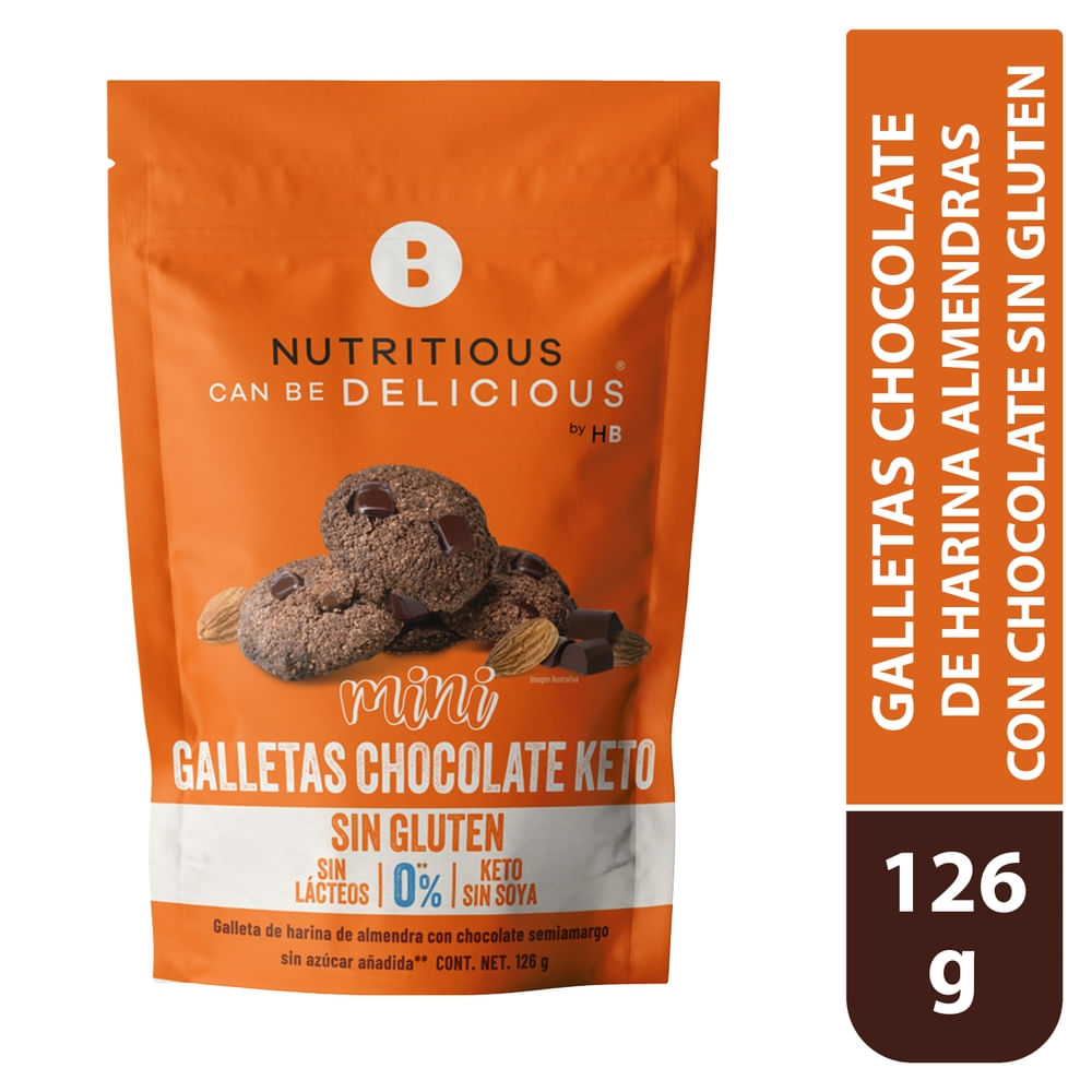 Galleta Almendra Con Chocolate Nutritious