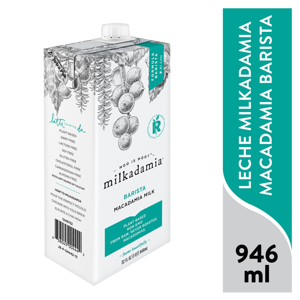 Bebida Macadamia Barista Milkadamia