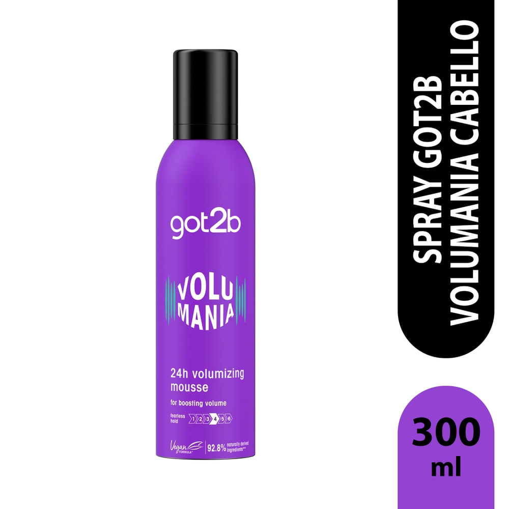 Spray Got2B Volumania Cabello - 300 ml