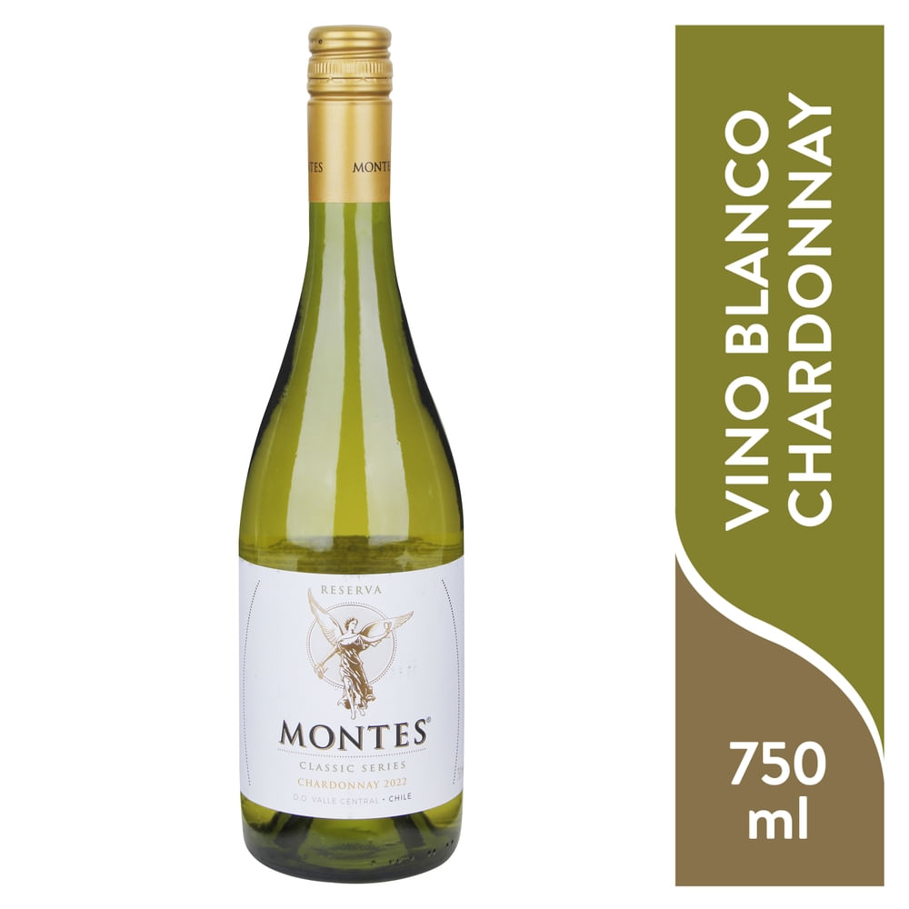 Vino Chardonnay Reserva Montes