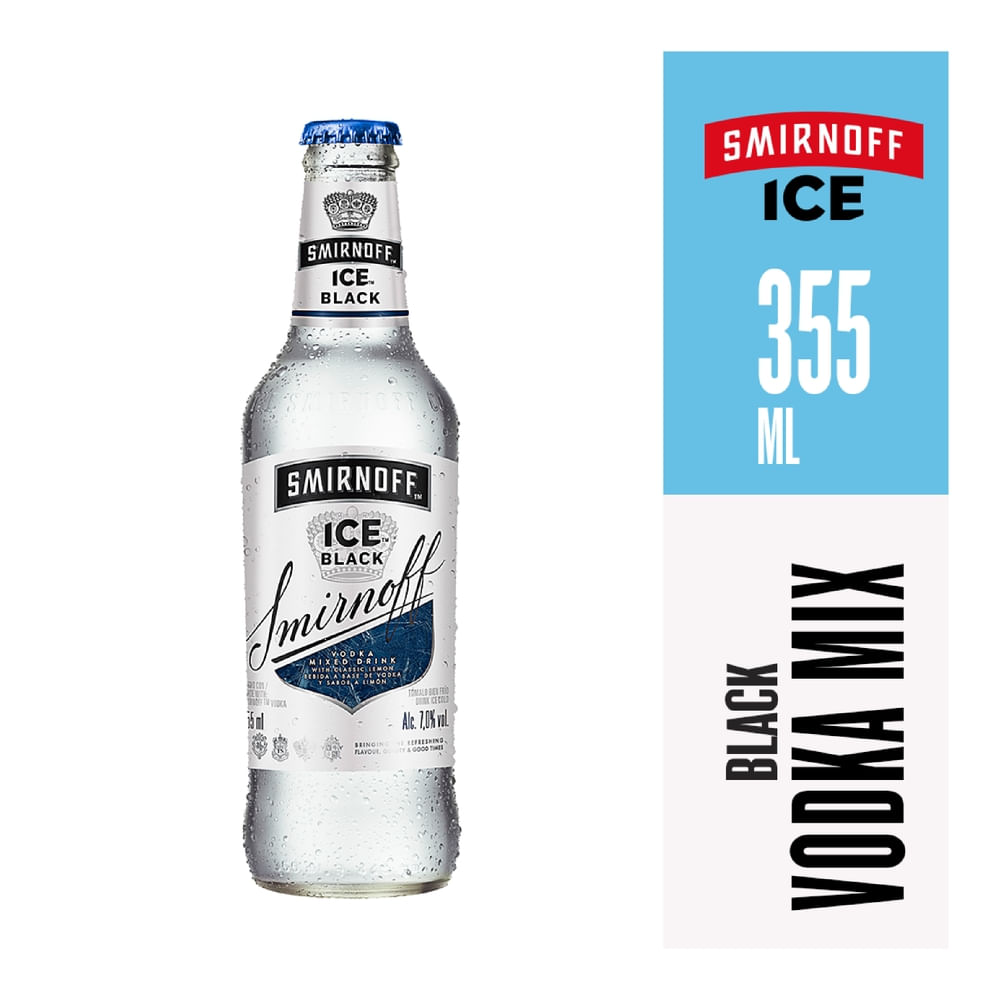 Cooler Black Smirnoff Ice