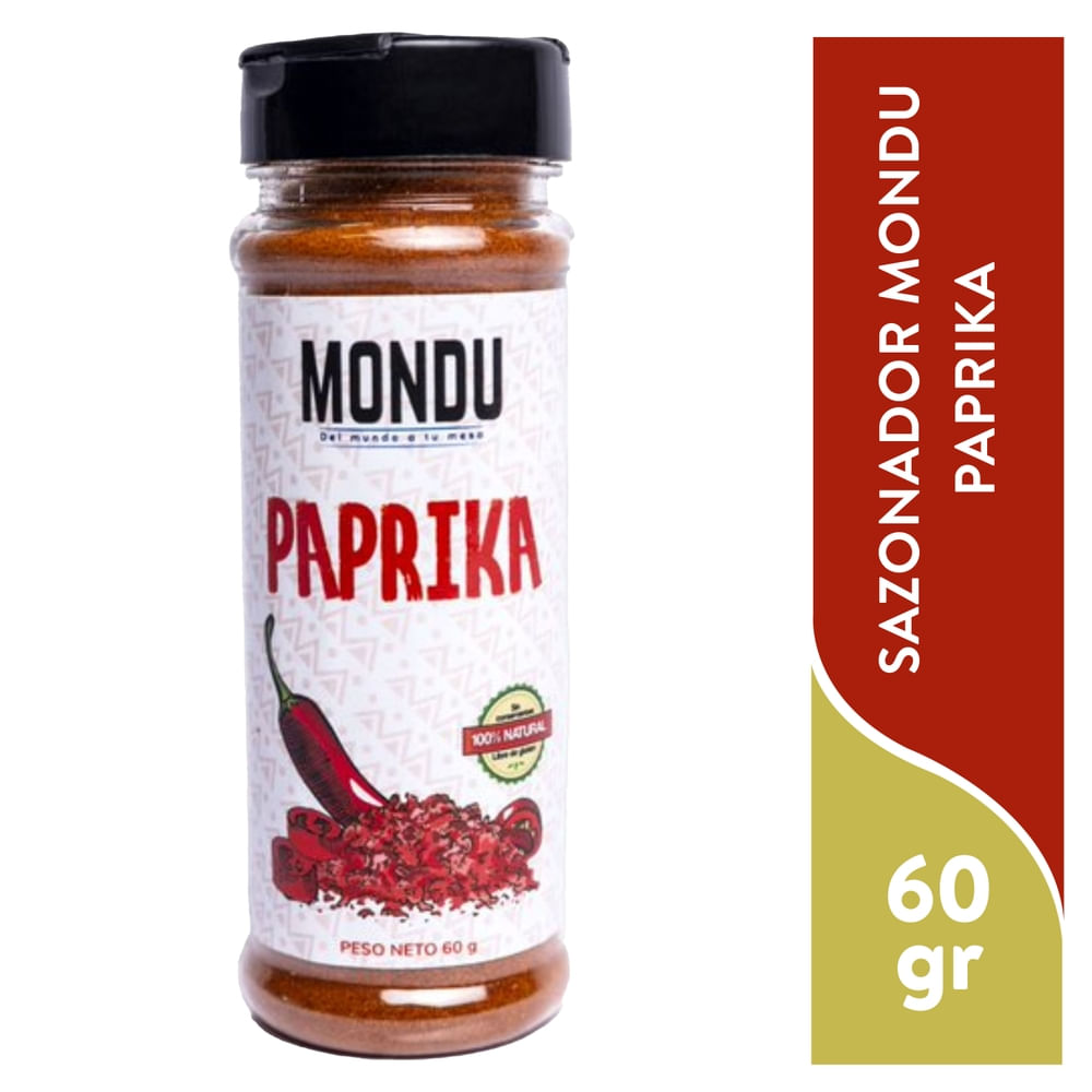 Sazonador Mondu paprika -60g