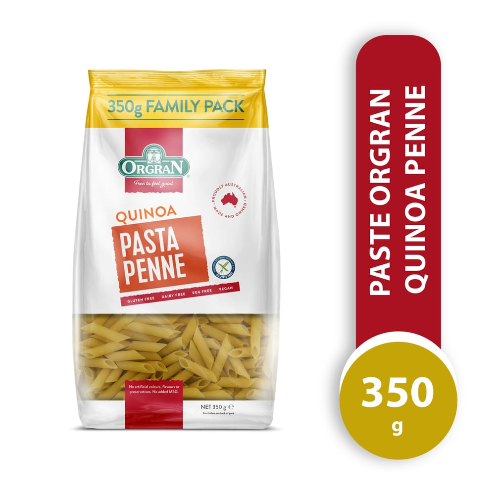 Pasta Orgran Quinoa Penne -350 g