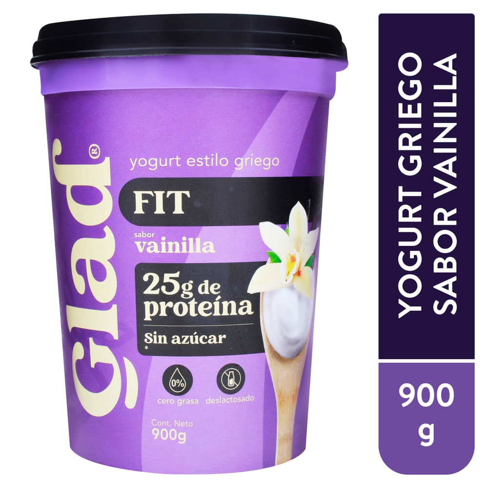 Yogurt Glad Fit Vainilla - 900 g