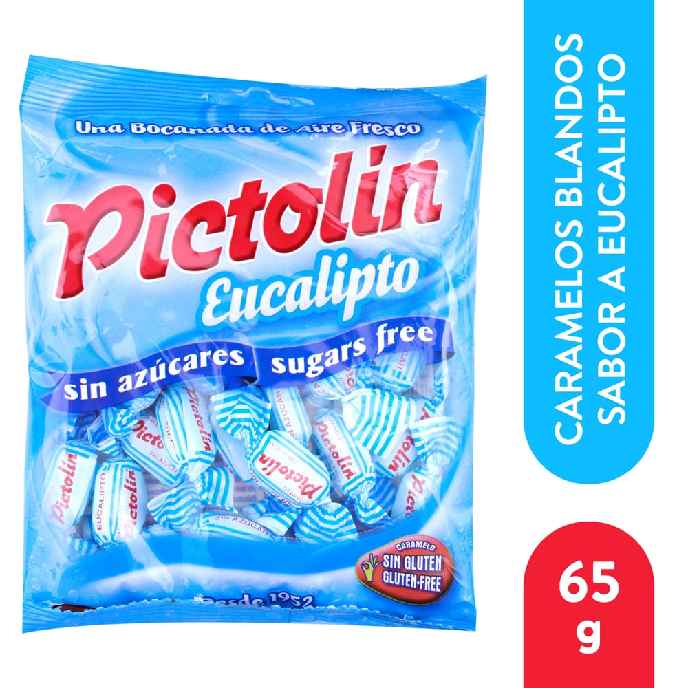 Caramelo Eucalipto Sin Azúcar Pictolín