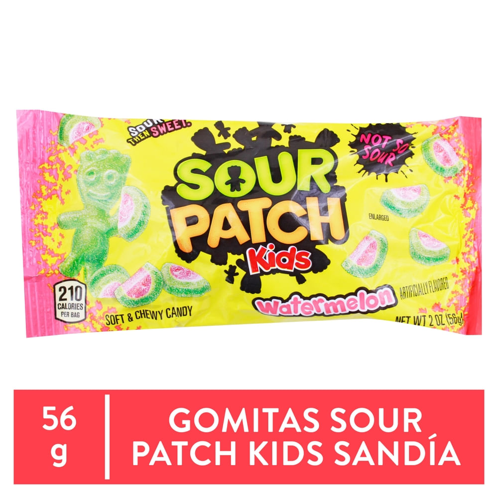 Gomas Dulces Sour Patch Sabor Sandía - 56 g