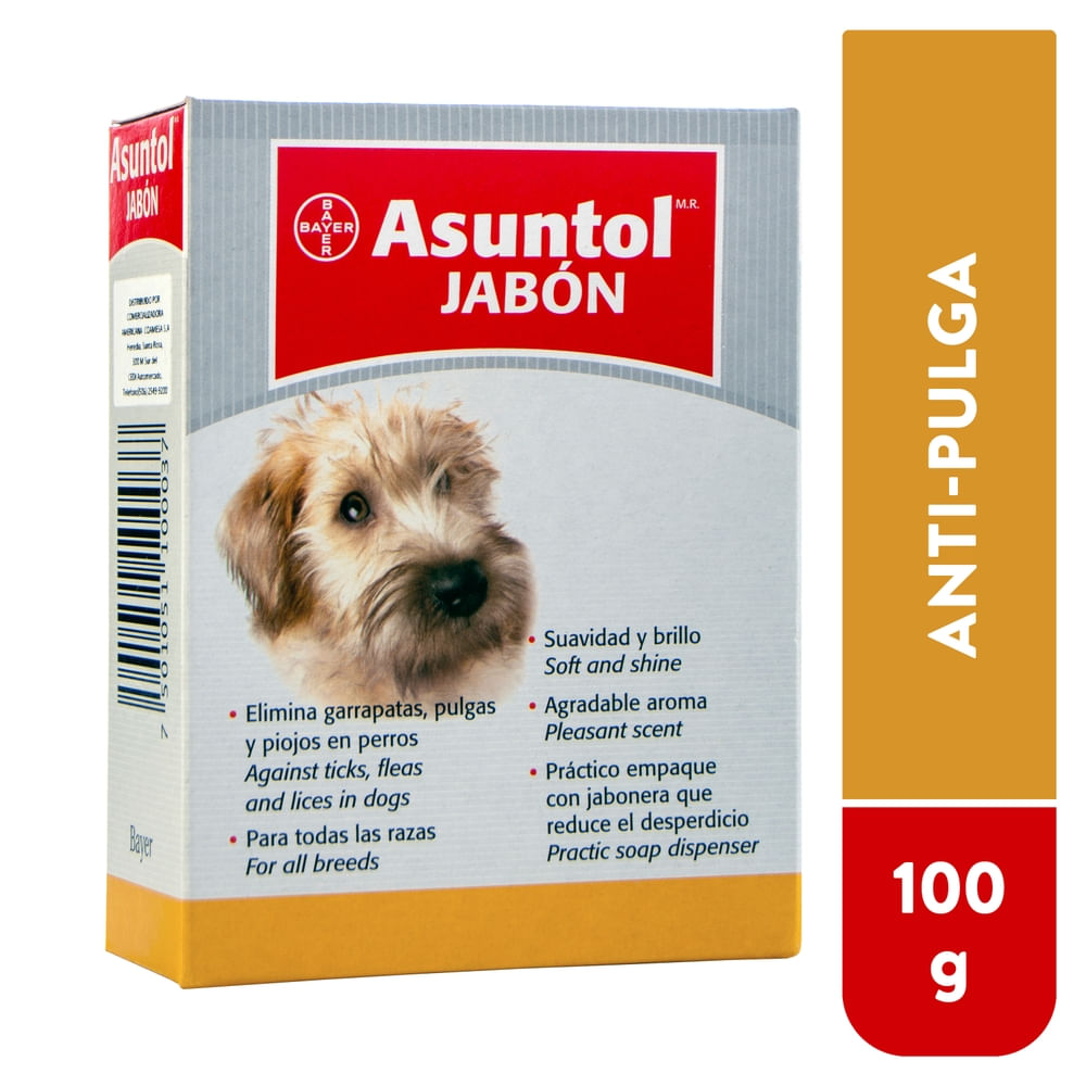 Jabón Perro Antipulgas Asuntol Bayer