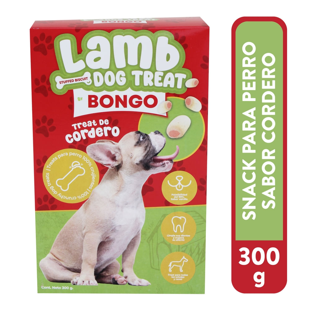 Snack para perro Dukan Lamb Bongo Treart -300 g