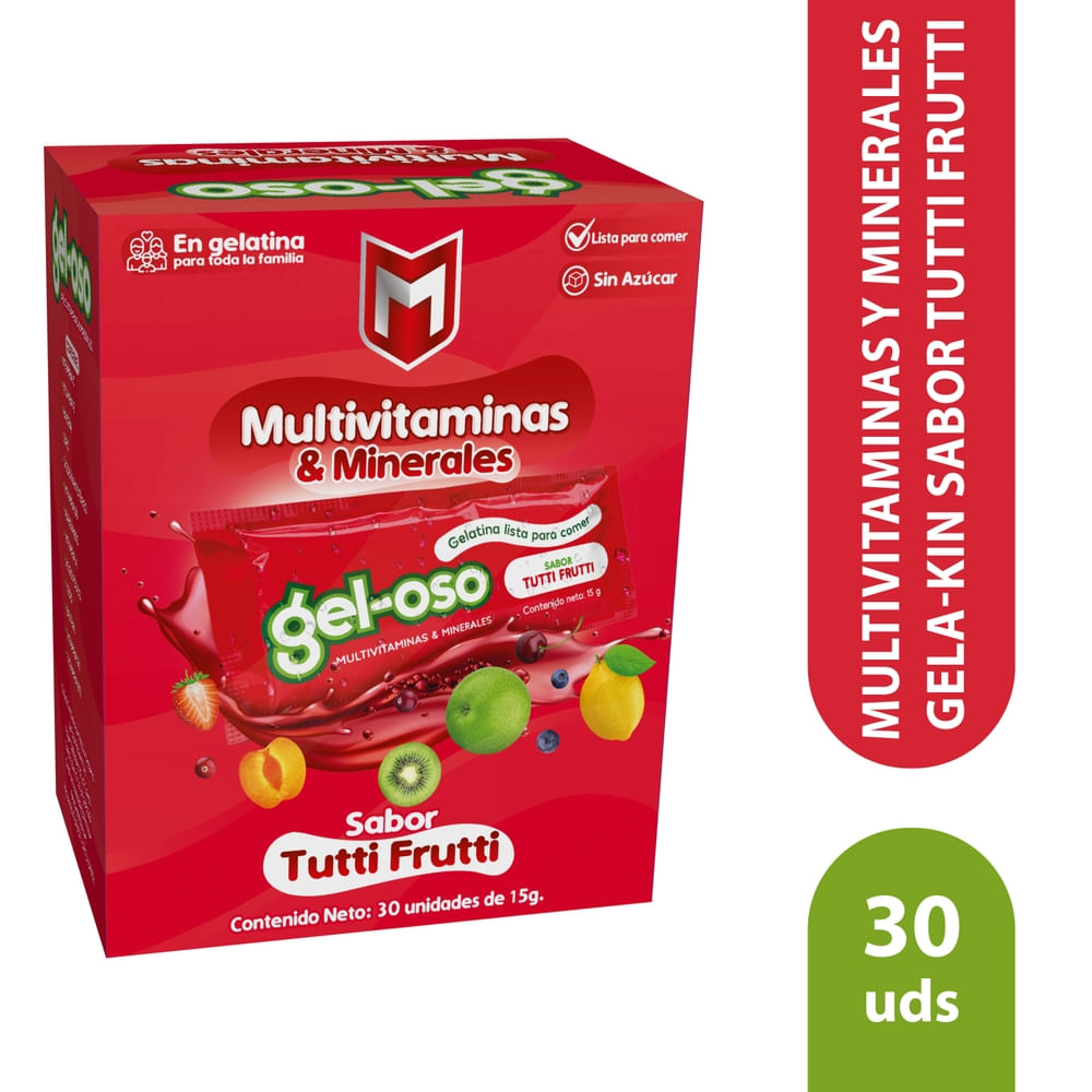 Multivitamínico Tutti Frutti Gel Oso