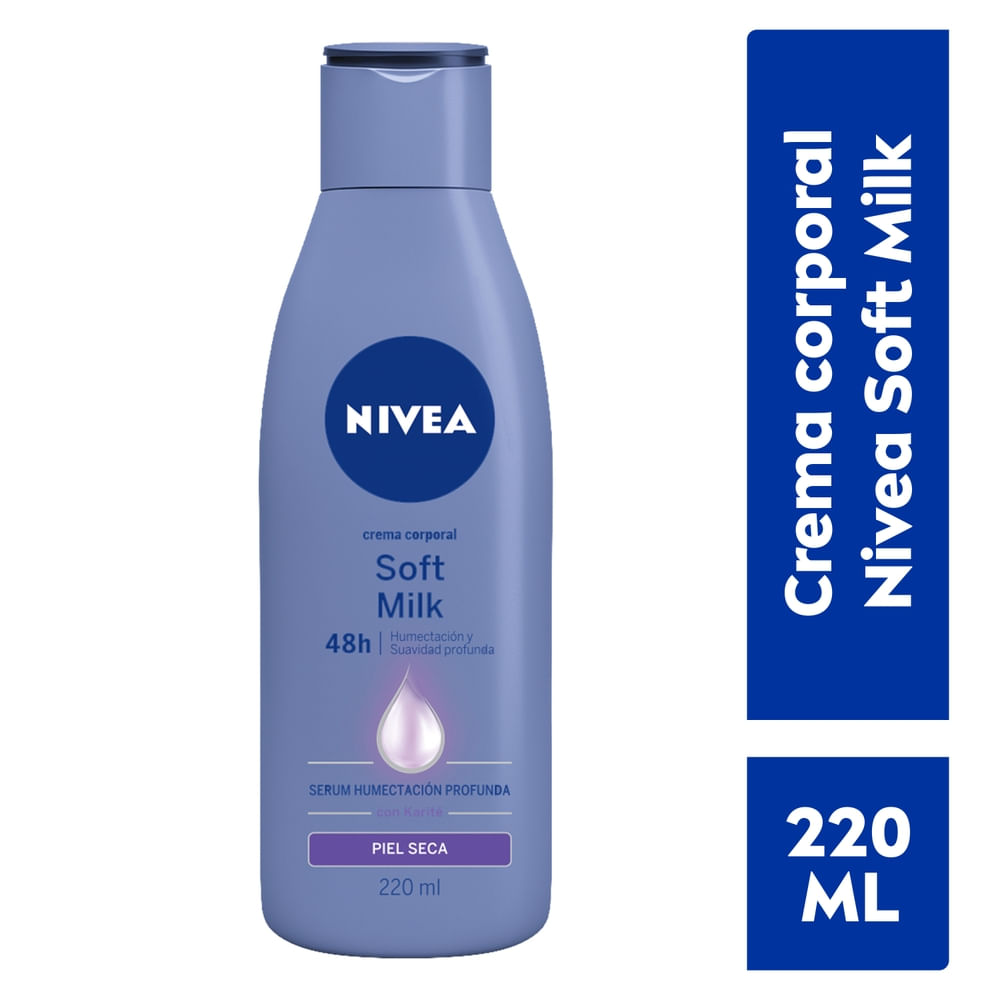Crema Corporal Soft Milk Piel Seca Nivea