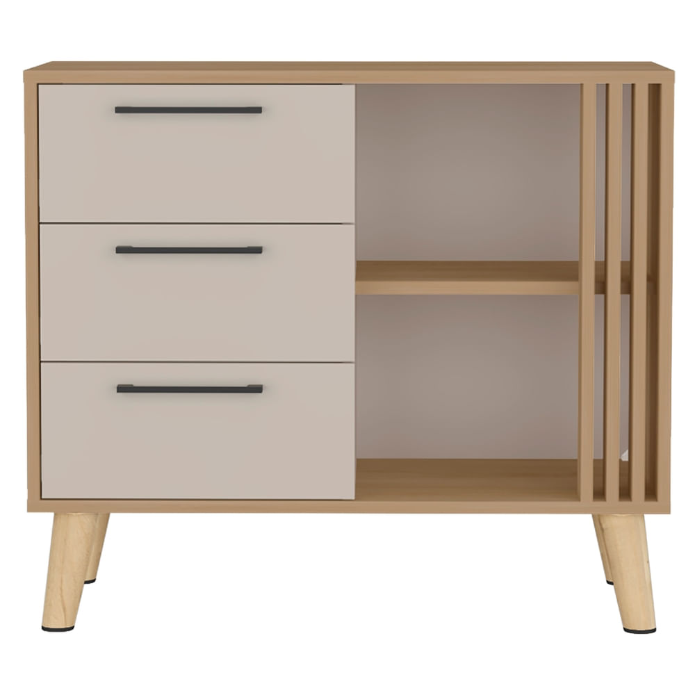 Mueble Mainstays con cajones Colección Vance color fresno, diseño europeo