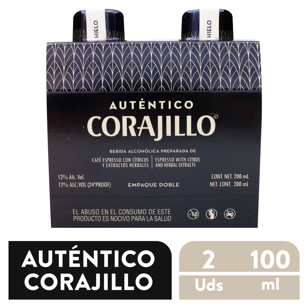 Brandy Autentico Corajillo 200ml