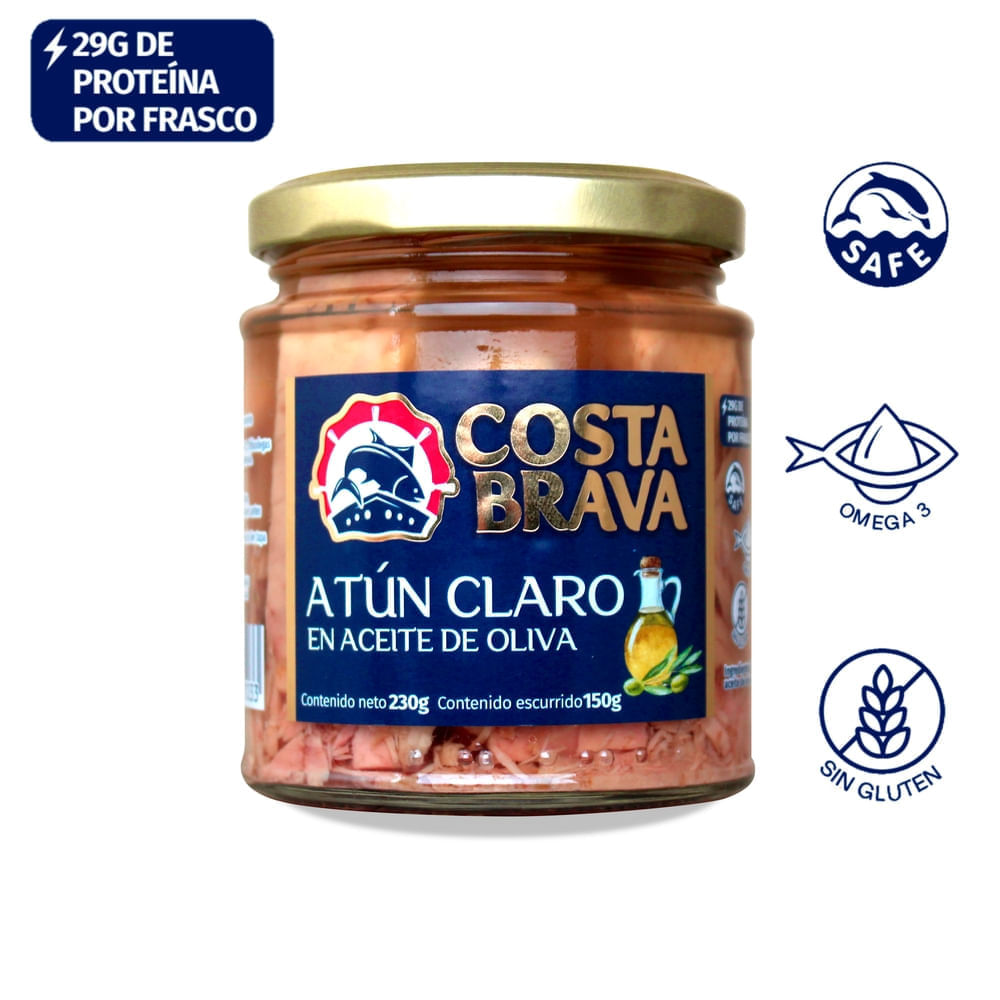Atún Aceite Oliva Lomo Trozos Costa Brava