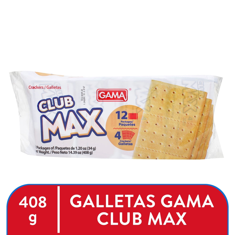 Galleta Club Max Gama