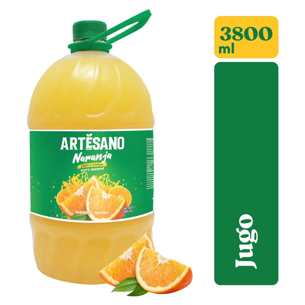 Artesano Naranja Con Pulpa