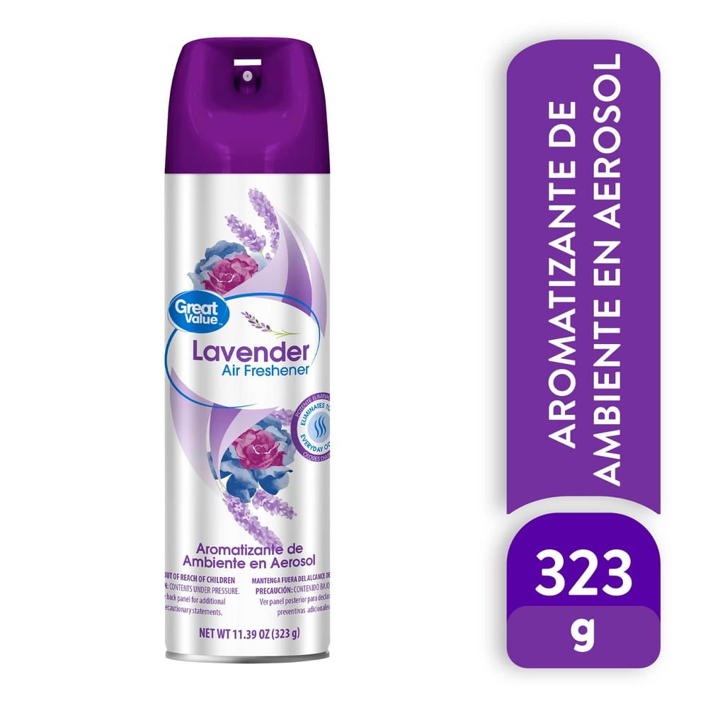 Aromatizante Great Value Aroma Lavanda - 323 g