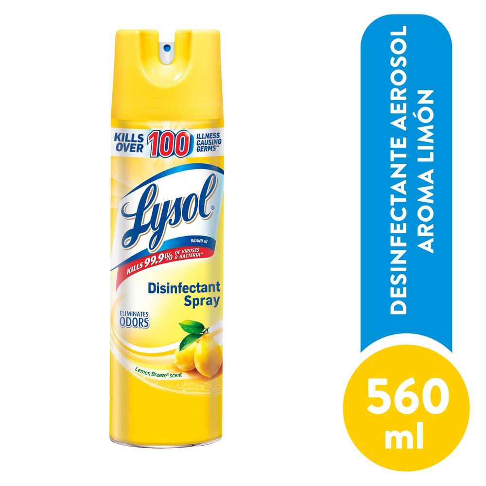 Desinfectante Lysol lemon - 538 g