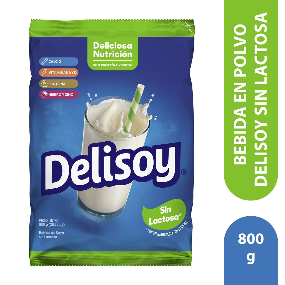 Bebida Soya Sin Lactosa Delisoy