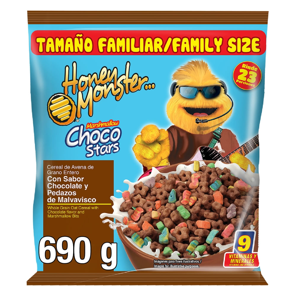 Cereal Quaker Honey Choco Star - 690 g
