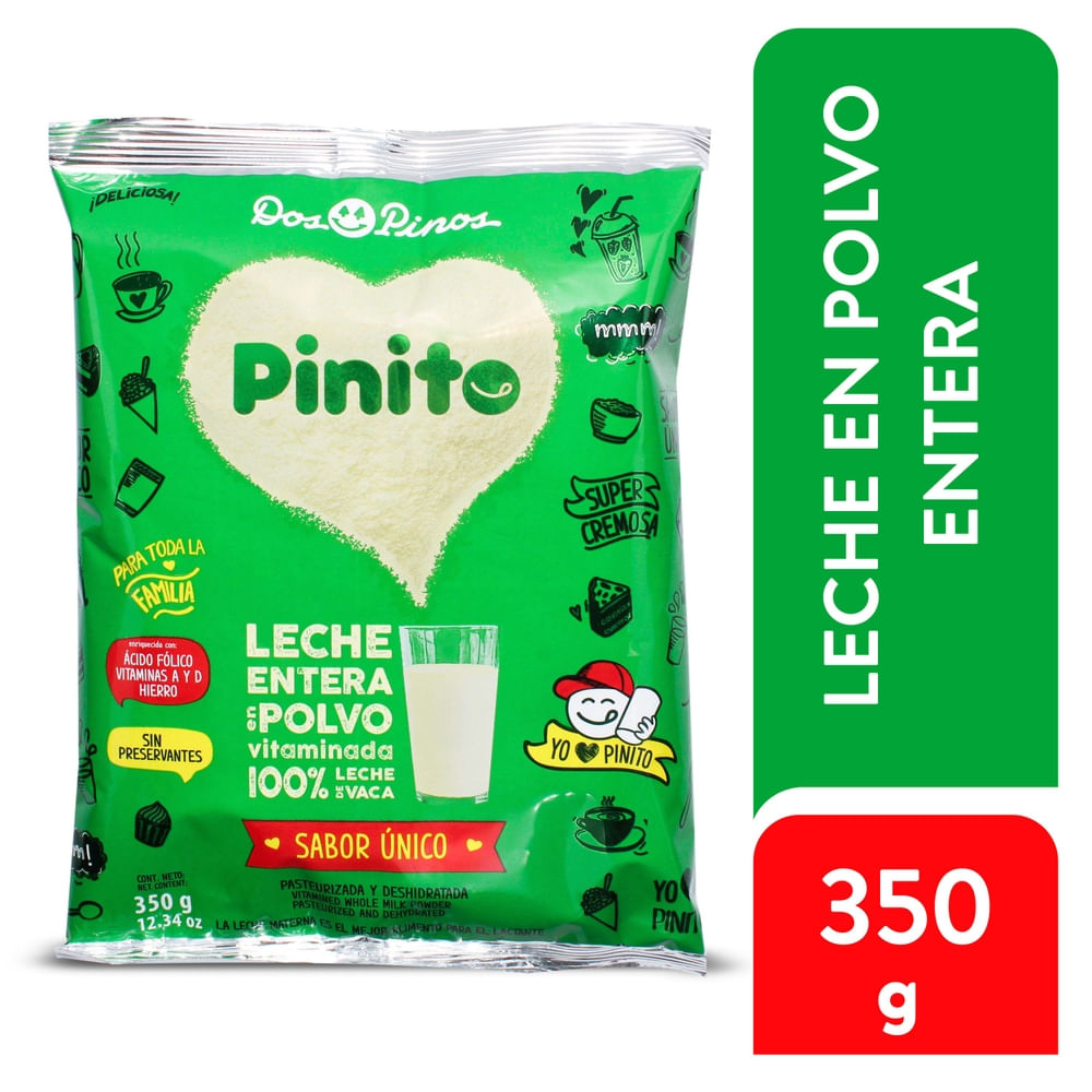 Leche Entera Dos Pinos Pinito En Polvo - 350 g