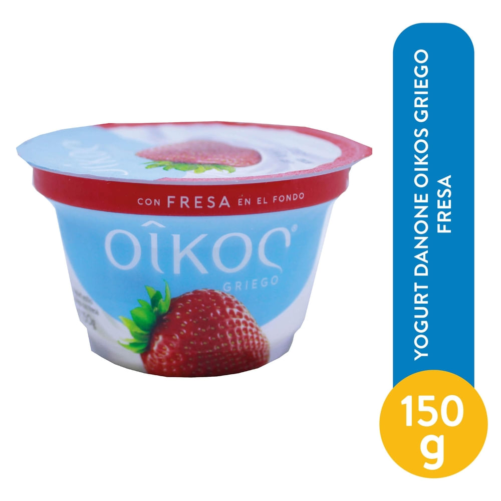 Yogurt Griego Fresa Oikos