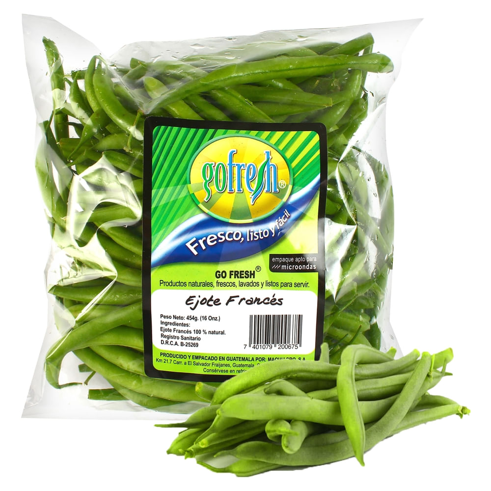 Ejote Francés Go Fresh Bolsa