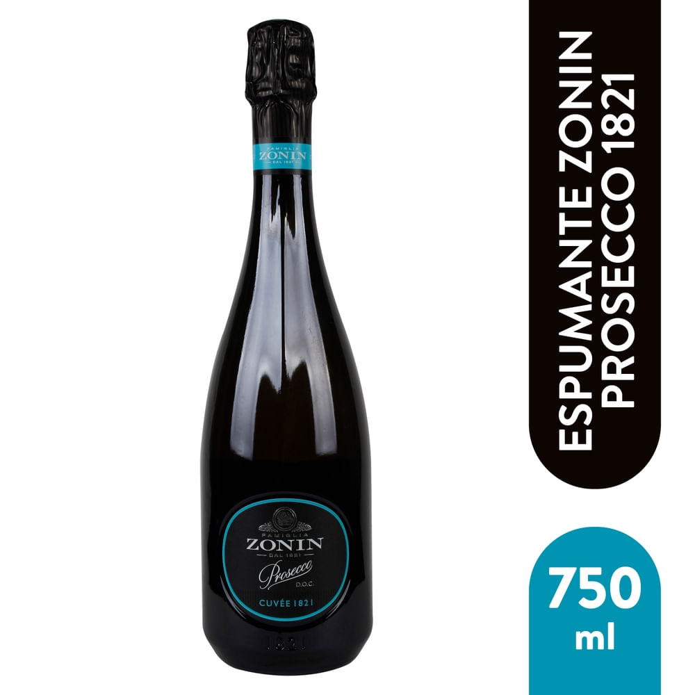 Vino espumante Zonin prosecco sabor dulce - 750 ml