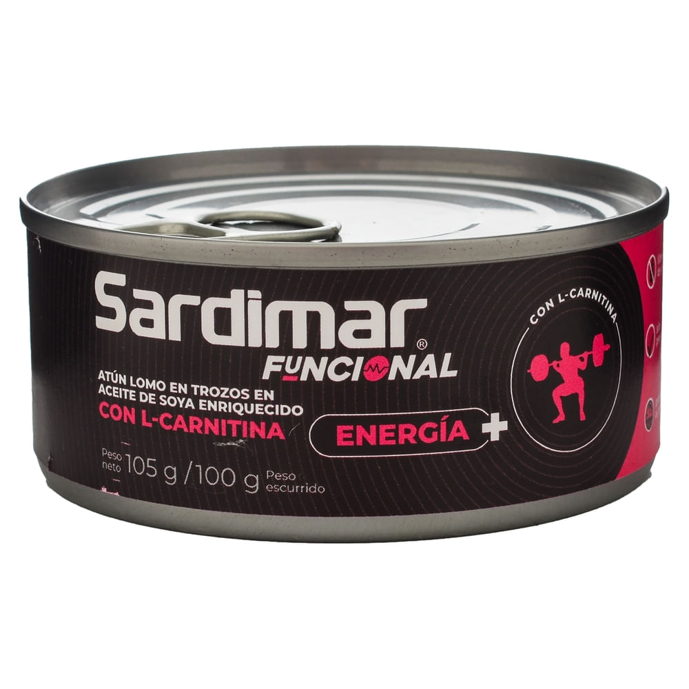 Atún Sardimar trozos con L-Carnitina energía - 105 g