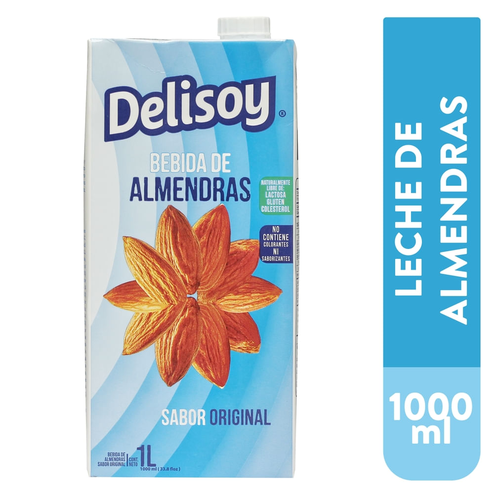 Bebida Delisoy almendras UHT - 1000 ml
