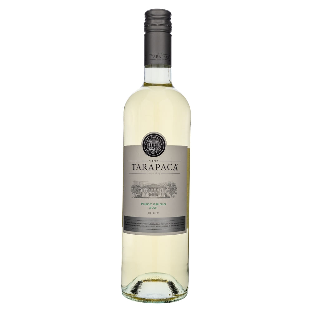 Vino Blanco Tarapacá Pinot Grigio - 750 ml
