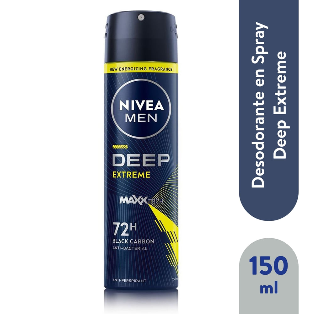 Desodorante Hombre Deep Extreme Nivea Aerosol