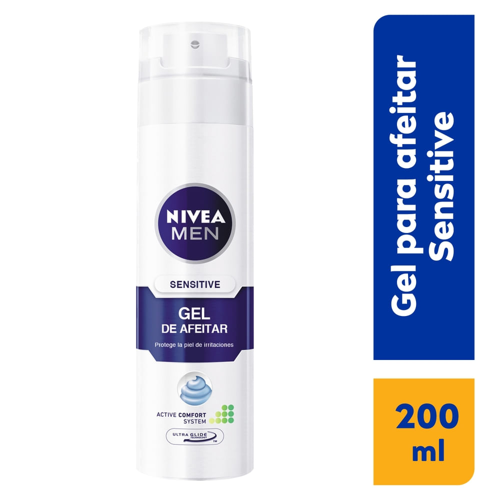 Gel Afeitar Sensitive Nivea Men