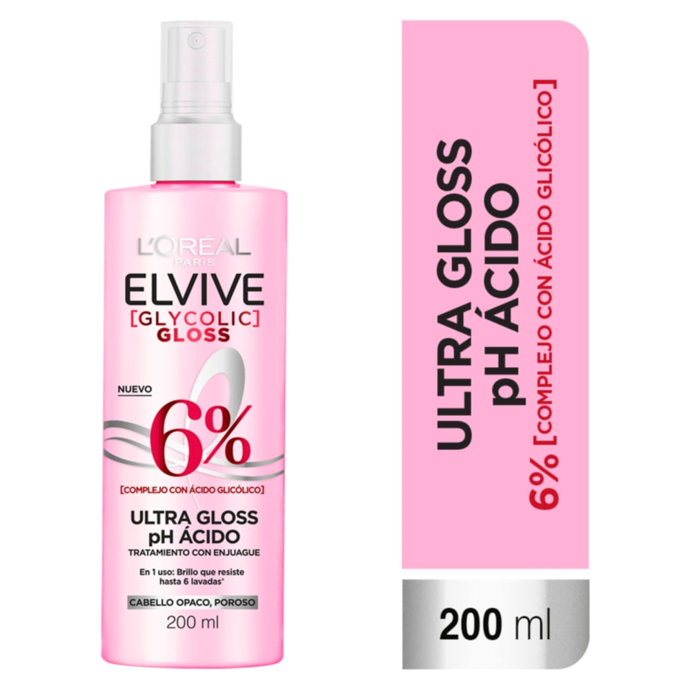 Tratamiento Glycolic Brillo Elvive