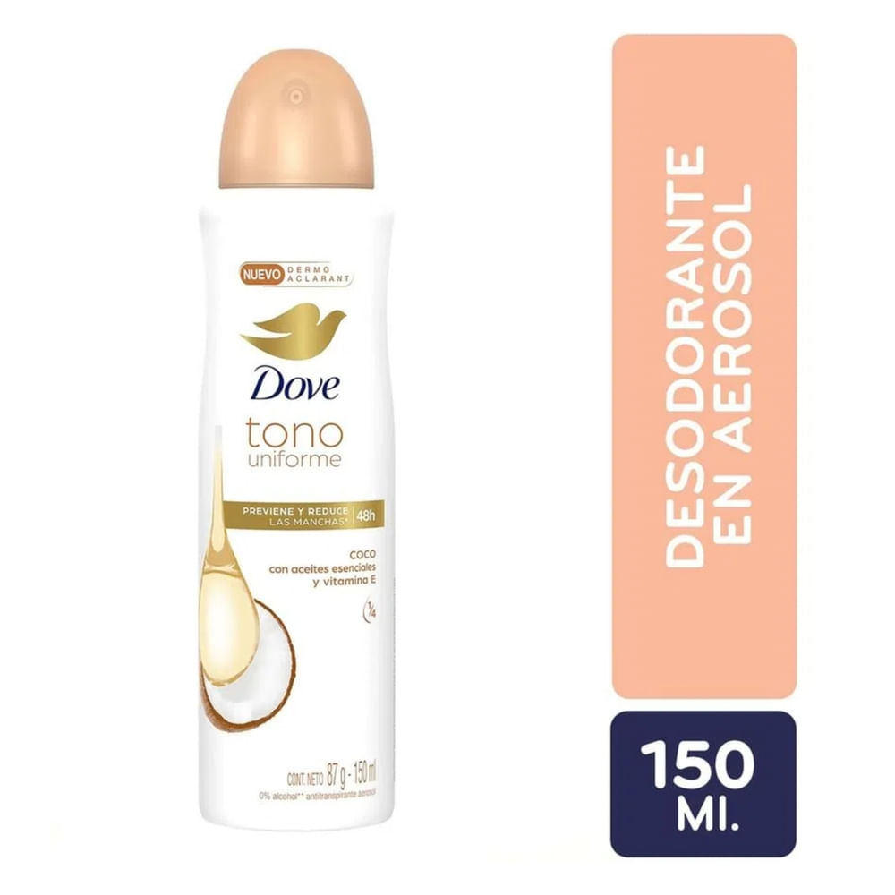 Desodorante Mujer Clear Tone Dove Aerosol