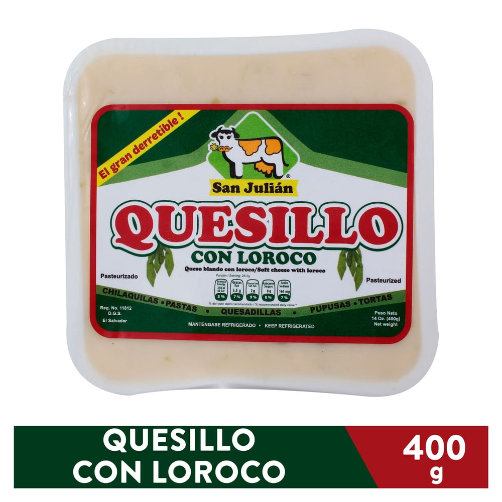 Quesillo Con Loroco San Julián