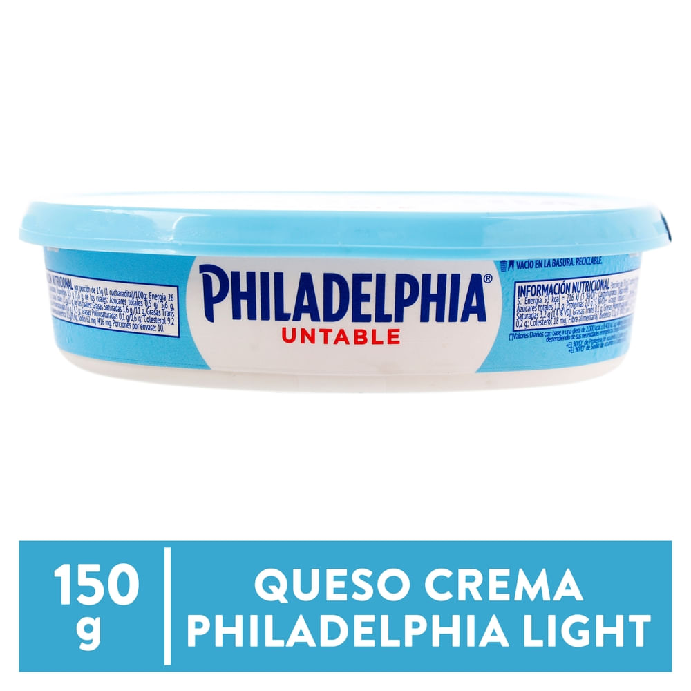 Queso crema Philadelphia light - 150 g