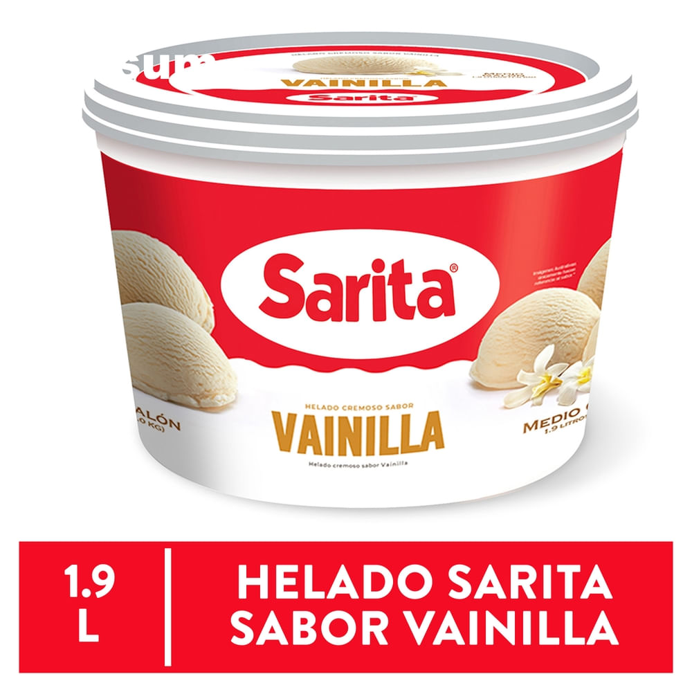 Helado Vainilla Sarita