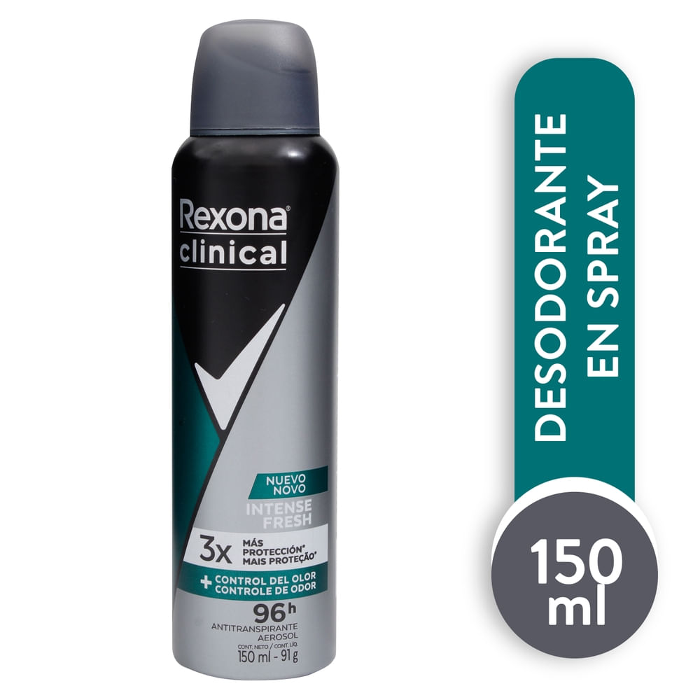 Desodorante Hombre Intense Fresh Rexona Aerosol
