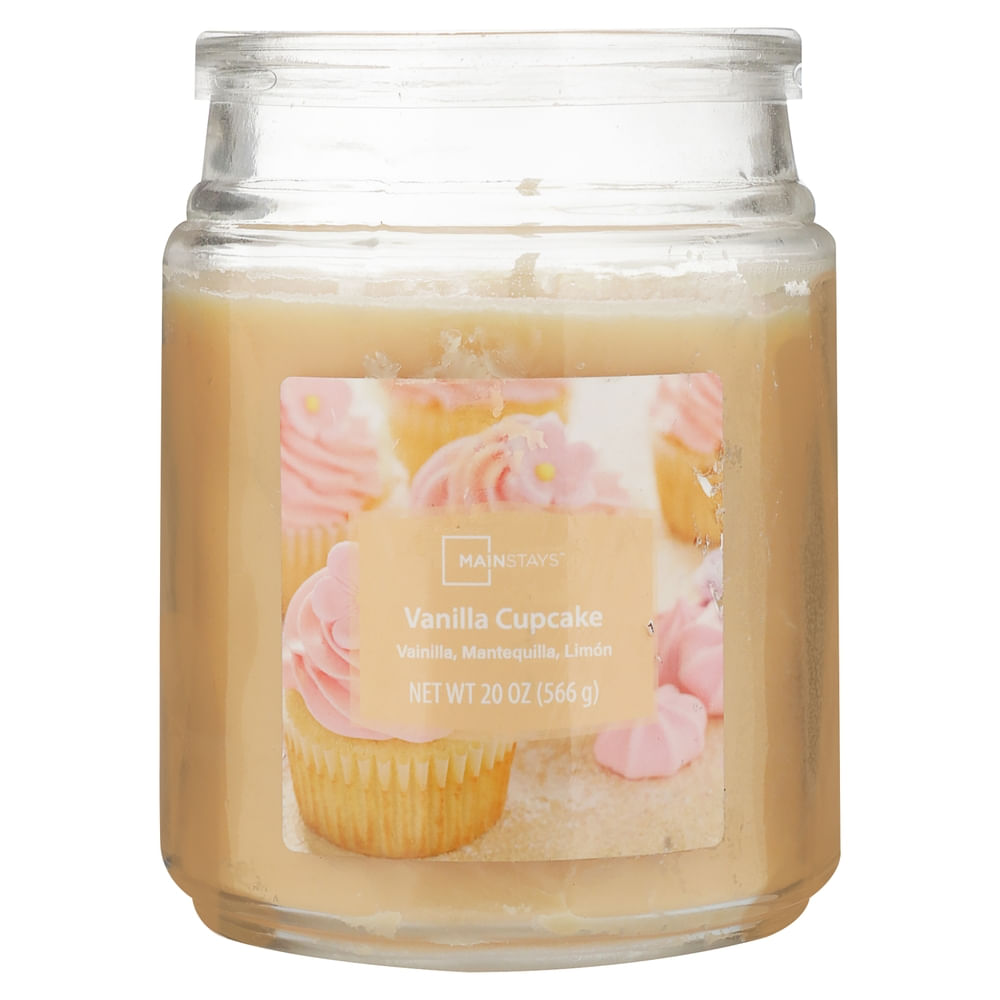 Vela Mainstays aroma vainilla limón - 566 g
