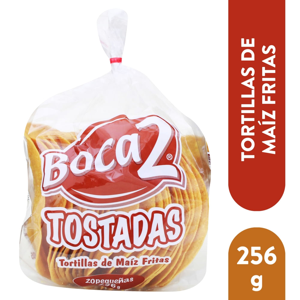 Tostada Boca2 Pequeña en bolsa - 256 g