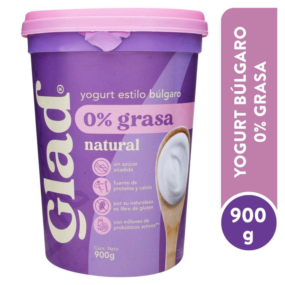 Yogurt Natural 0% Glad
