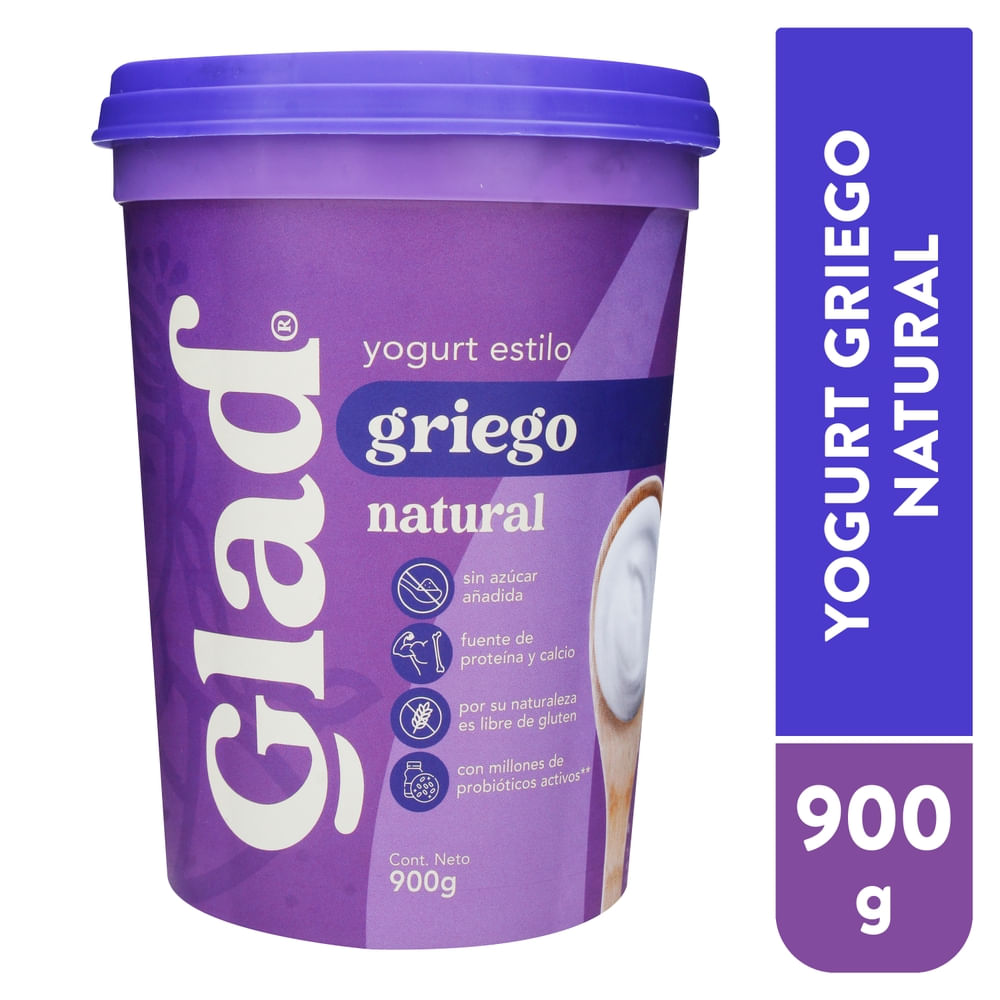 Yogurt Griego Natural Glad