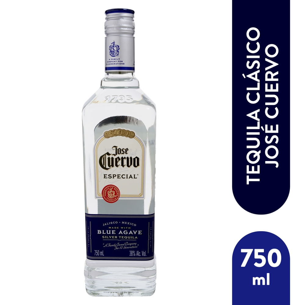 Tequila Silver Jose Cuervo