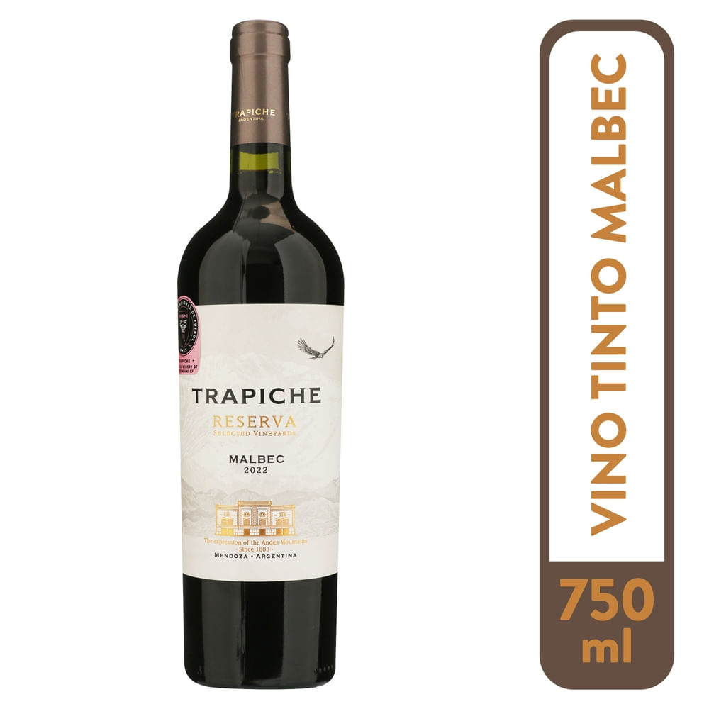Vino Malbec Roble Trapiche