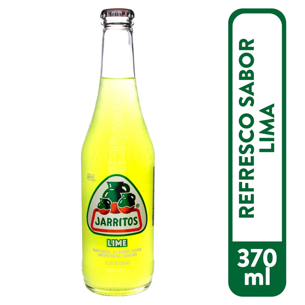Refresco Jarritos sabor lima natural flavor soda - 370 ml