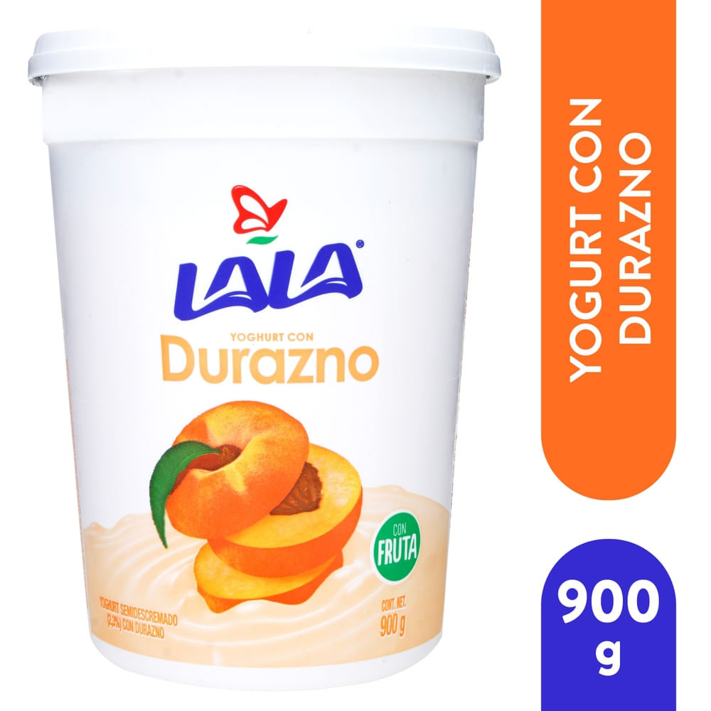 Yogurt Durazno Con Fruta Lala